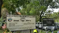 Gereja Tugu terletak di Kampung Tugu, Semper Barat, Cilincing, Jakarta Utara. (Liputan6.com/Nanda Perdana Putra)