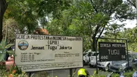 Gereja Tugu terletak di Kampung Tugu, Semper Barat, Cilincing, Jakarta Utara. (Liputan6.com/Nanda Perdana Putra)