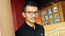 Rio Dewanto saat hadiri jumpa pers untuk film Filosopi Kopi di Kuningan City, Jakarta, Kamis (8/1/2015). (Liputan6.com/Panji Diksana)