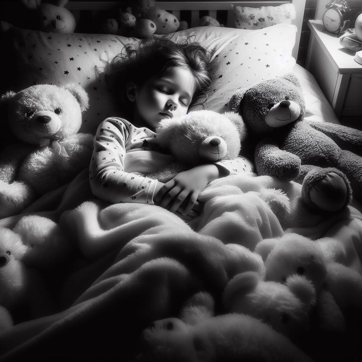 Ilustrasi Anak Tidur