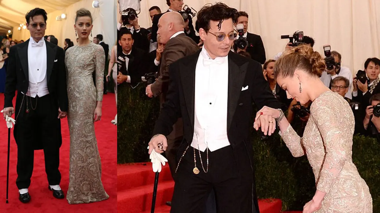 Johnny Depp dan Amber Heard