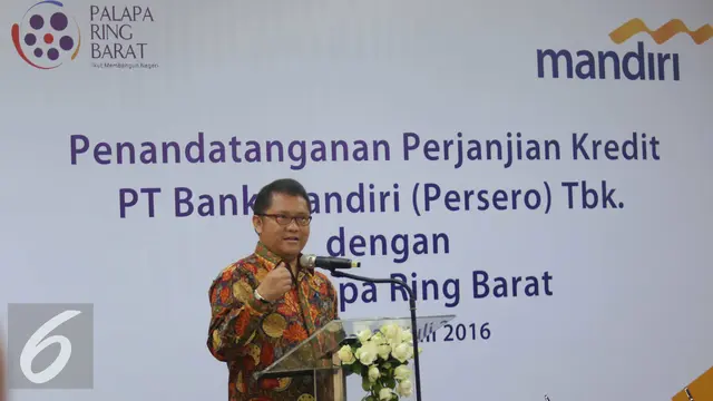 20160725-Menkominfo Pantau Kerjasama PT Palapa Ring Barat dengan Bank Mandiri