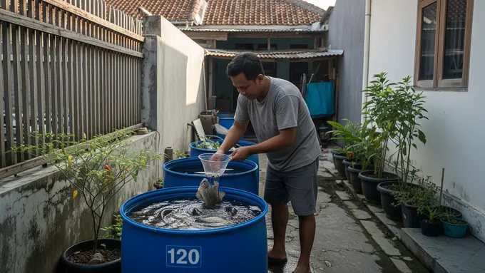 6 Cara Ternak Ikan Mujair di Drum 120 Liter, Panduan Lengkap untuk Pemula
