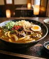 Beef Curry Udon (AI Generated)