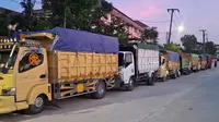 truk tambang ilegal di IKN (Liputan6.com/istimewa)
