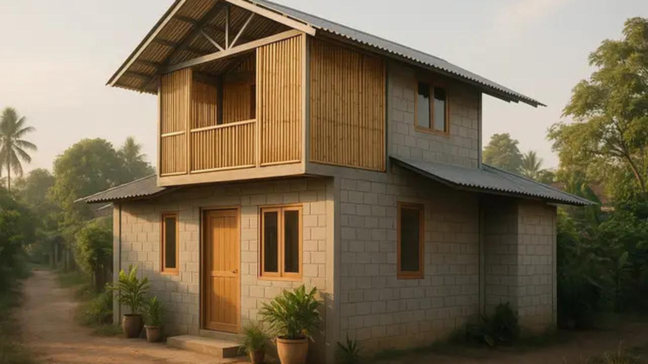 Tips Membangun Rumah Sederhana dari Bambu dan Batako dengan Anggaran Terbatas