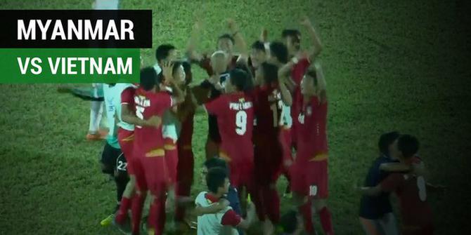 VIDEO: Highlights Piala AFF U-18, Myanmar Vs Vietnam 2-1