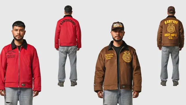 Rawtype Riot - Work Jacket Brown