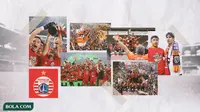 Kolase - Persija Jakarta Juara Liga 1 2018 (Bola.com/Adreanus Titus)