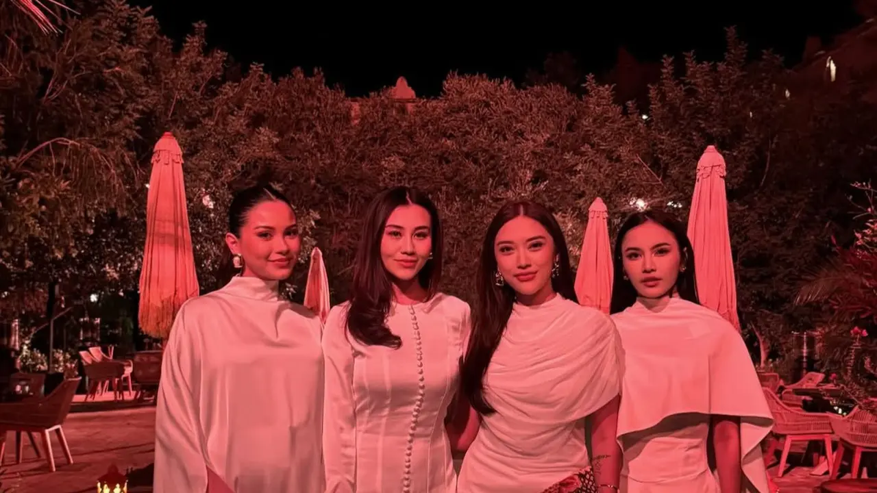 Deretan Artis Hadiri Pernikahan Sahabat di Maroko salah satunya Bunga Citra Lestari. [@itsmebcl]