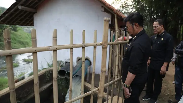Tindaklanjuti Arahan Presiden, Mentan SYL Tinjau DAS Citarum Guna Pastikan Sektor Pertanian Terus Berproduksi