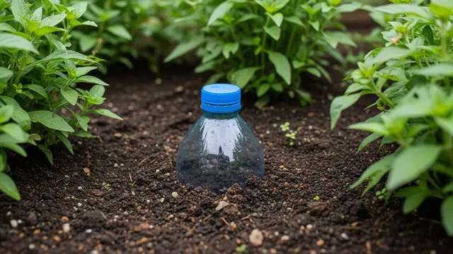 Botol Bekas sebagai Mini Olla Alternatif