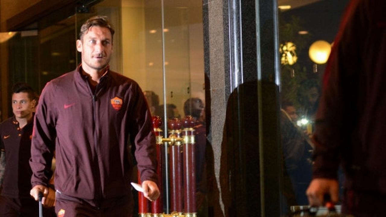 Totti dkk tiba di Jakarta