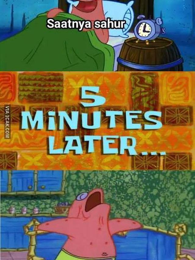 Masih Adaptasi, Ini 7 Momen Nyeleneh Sahur Hari Pertama