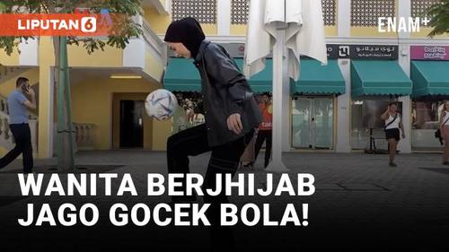 VIDEO: Keren! Atlet Wanita Muslim Freestyle Football