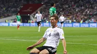 Selebrasi Pemain Jerman Leon Goretzka (Istimewa)