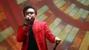 "Berat, berat. Respons awal dari teman-teman beragam. Pokoknya berat," ujar Giring ditemui di Studio Musica, Pancoran, Jakarta Selatan, Selasa (16/1/2018). (Nurwahyunan/Bintang.com)