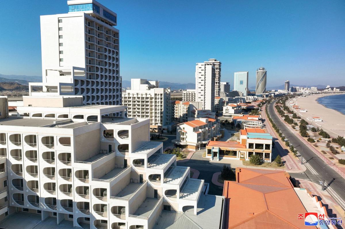Resor wisata pantai di Korea Utara