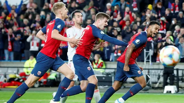 Timnas Norwegia Vs Timnas Spanyol