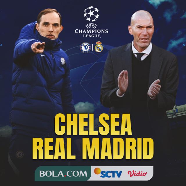 Liga Champions - Chelsea Vs Real Madrid - Head to Head