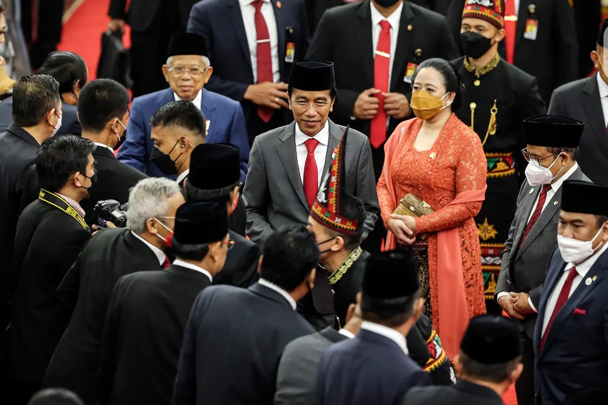 Presiden Jokowi Sampaikan Pidato Nota Keuangan RUU APBN 2023