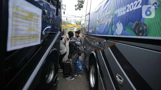 Antusias Warga Ikut Program Mudik Gratis