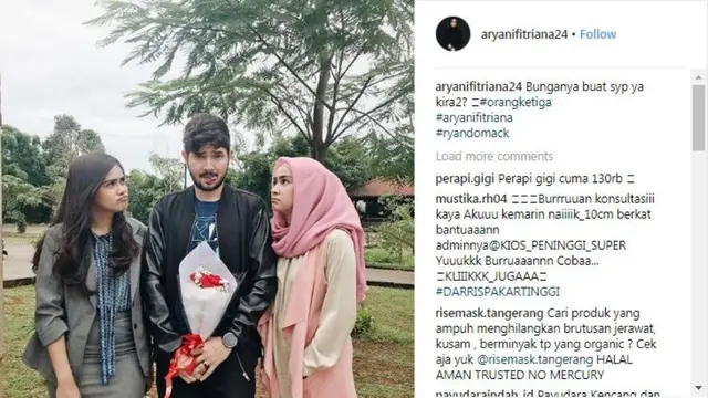 Aryani Fitriana ikut main di sinetron terbaru SCTV yang tengah mencuri perhatian, Orang Ketiga.