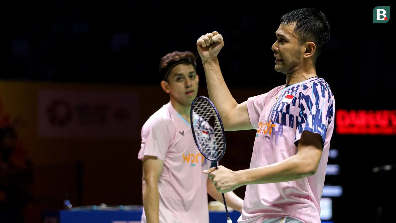 Foto: Fajar/Rian Menang Straight Game di Babak Perempat Final Indonesia Masters 2025