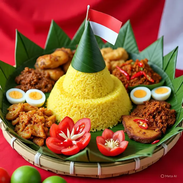 Tumpeng 17 Agustus
