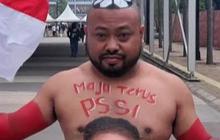 Sempat Viral karena Lukis Wajah Erick Thohir di Badan, Ini Sosok Mas Katon Suporter Fanatik Timnas yang Meninggal Dunia karena Sakit
