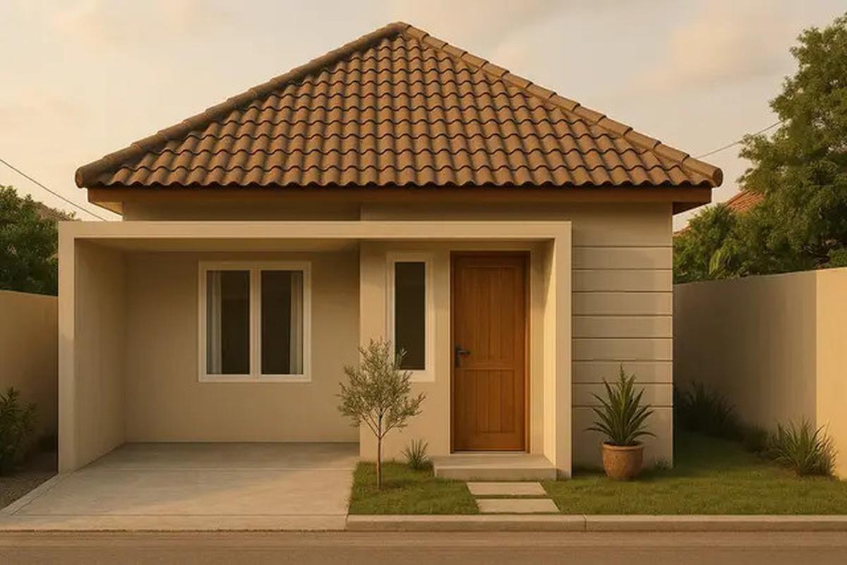 8 Inspirasi Rumah Sederhana Rp70 Jutaan di Lahan Terbatas, Desain Minimalis Kekinian di 2025