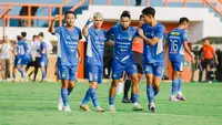 PSIM Yogyakarta harus puas bermain imbang 1-1 kontra&nbsp;Nusantara United pada laga pekan keenam Grup 2 Pegadaian Liga 2 musim ini di&nbsp;Stadion Kebo Giro, Boyolali, Jawa Tengah, Senin (7/10/2024) sore WIB. (dok. PSIM Yogyakarta)