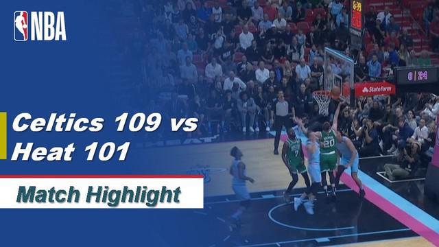 Berita Video Highlights NBA 2019-2020, Boston Celtics Vs Miami Heat 109-101