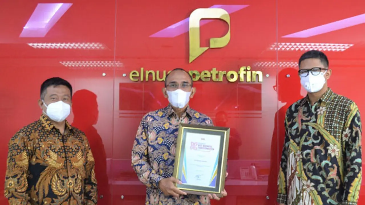 Elnusa Petrofin Diganjar Penghargaan Indonesia Best Business Transformation 2021 dari Majalah SWA