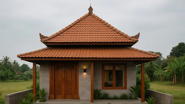 Model Rumah Vernakular Kontemporer di Desa