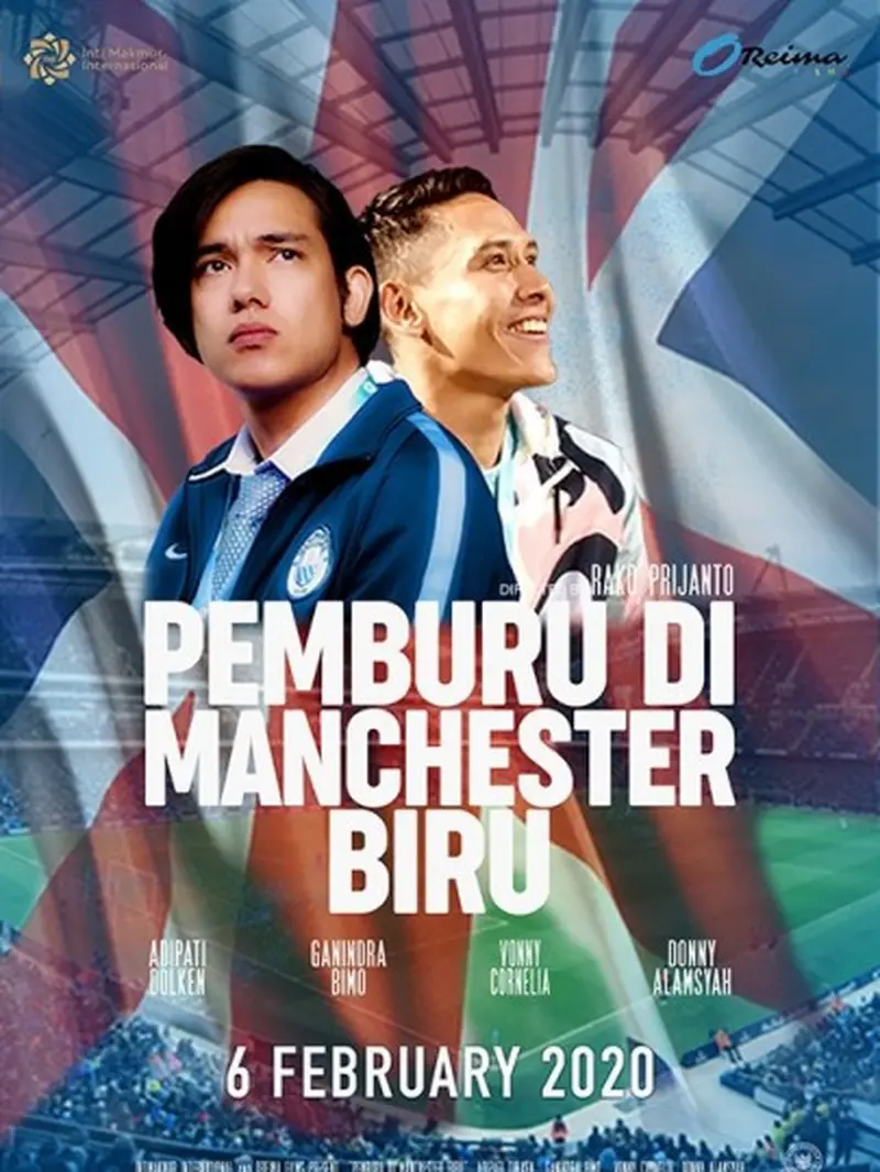 Poster film Pemburu di Manchester Biru. (Foto: Dok. Oreima Films)