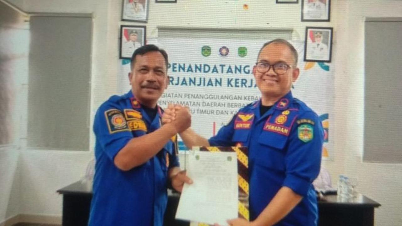 Kolaborasi Penanggulangan Kebakaran Lutim dan Lutra Perkuat Respons Lintas Wilayah
