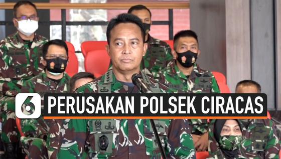VIDEO: KSAD Ancam Pecat Anggotanya yang Terlibat Perusakan Polsek Ciracas