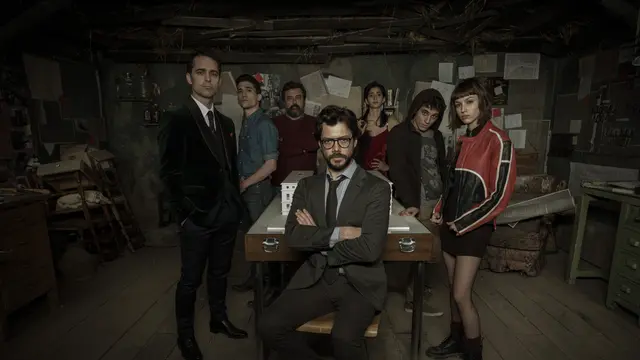 Money Heist. (Roberto Garver/ Netflix)