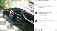 Aksi Pencuri Spion Mobil Mewah Ini Bikin Geregetan Netizen (ist)