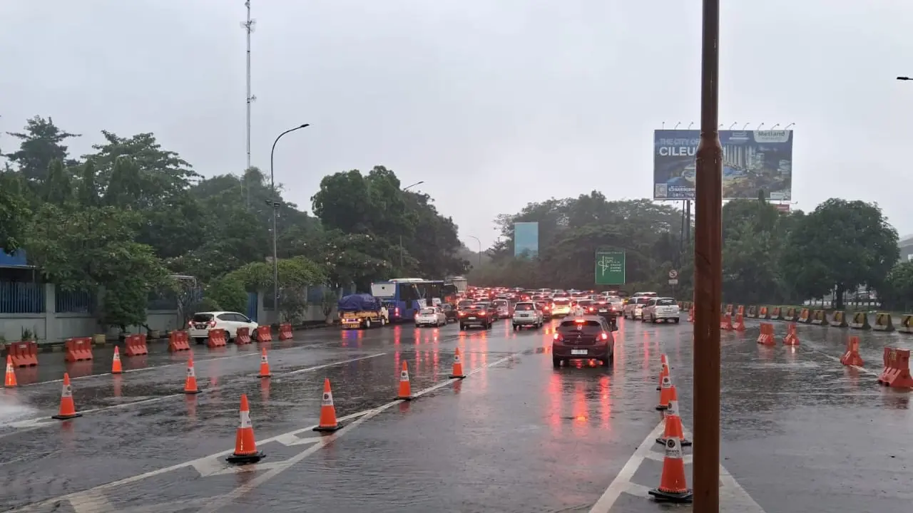 Gerbang Tol (GT) Cibubur di Jalan Tol Jagorawi. (Foto: Jasa Marga)