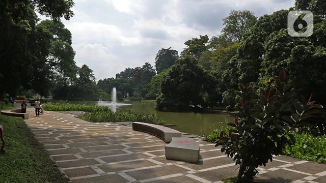 FOTO: Hore, Kebun Raya Bogor Kembali Dibuka