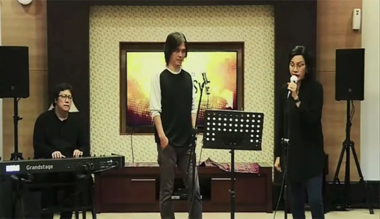 Sri Mulyani dan Once Mekel (Instagram/smindrawati)