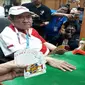 Orang terkaya di Indonesia Bambang Hartono menjadi atlet bridge dalam Asian Games 2018 (Foto: Liputan6.com/Ilyas I)