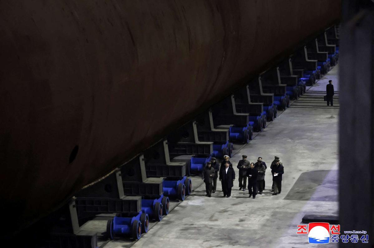 Kim Jong-un bangun kapal selam bertenaga nuklir