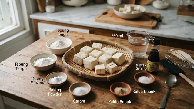 Resep Tahu Goreng Krispi Kopong yang Renyah Tahan Seharian
