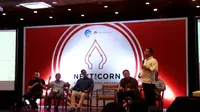 Menkominfo Rudiantara menghadiri program Next Indonesian Unicorn. Liputan6.com/Agustinus Mario Damar