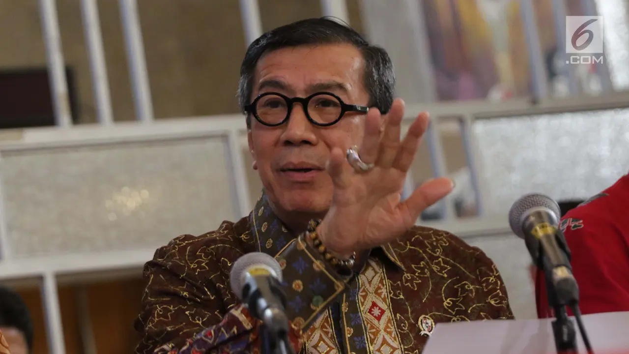 Menkumham Klarifikasi Isi Draft RUU KUHP
