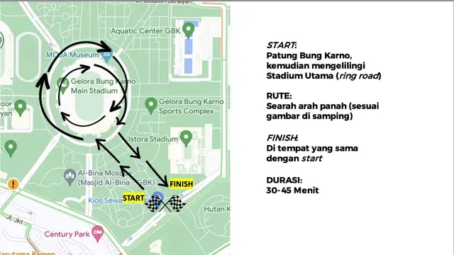 Rute Pawai Obor SEA Games 2023