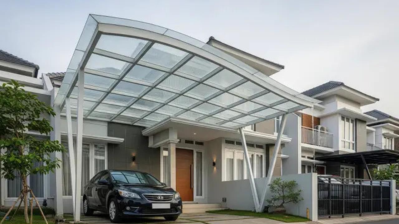 Cara Menghitung Ukuran &amp; Kemiringan Kanopi Carport agar Mobil Aman dari Hujan dan Panas